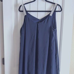 Flowy Dress with cute rhinestone straps